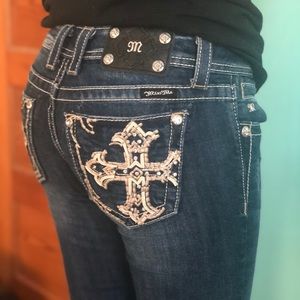 Boot cut jeans